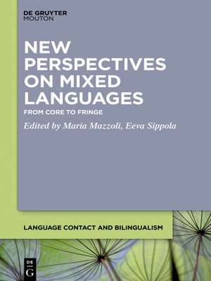 cover image of New Perspectives on Mixed Languages